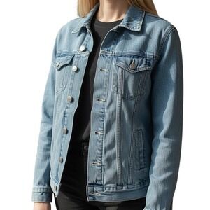 BDG Denim Jacket L Oversized Light Wash Y2K Streetwear Vintage Vibe